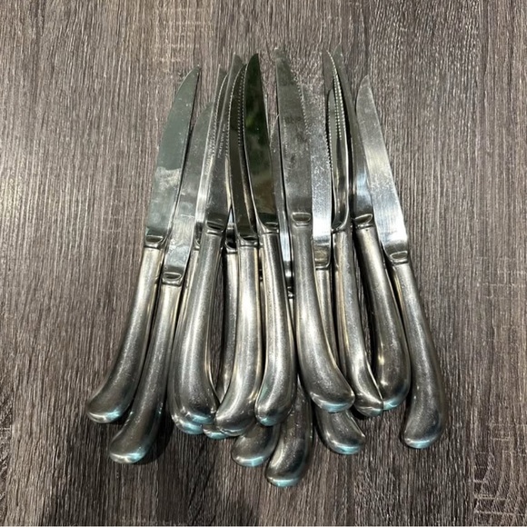 Set of 14 stainless steel butter knives - Picture 1 of 2